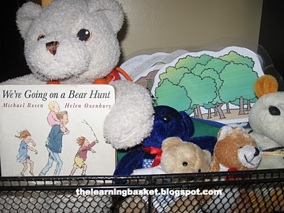 We're Going On A Bear Hunt Learning Basket