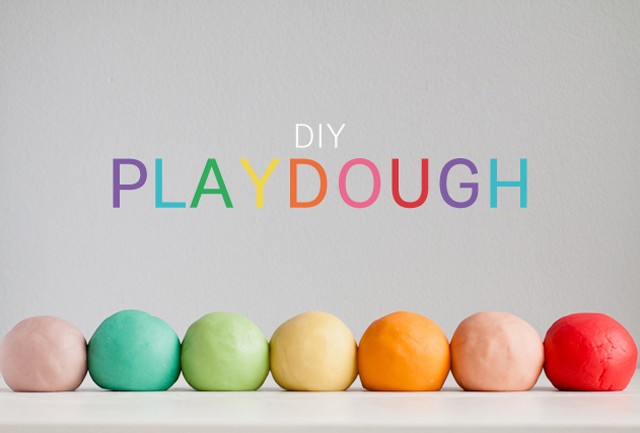 Make your own play dough.