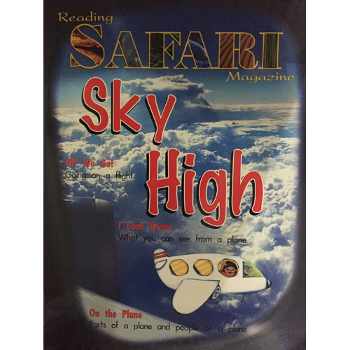 Reading Safari Magazine Sky High The Learning Basket