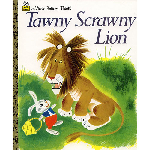 Tawny Scrawny Lion (A Little Golden Book) - The Learning Basket